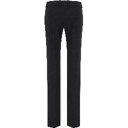 Black Viscose Dress Pants