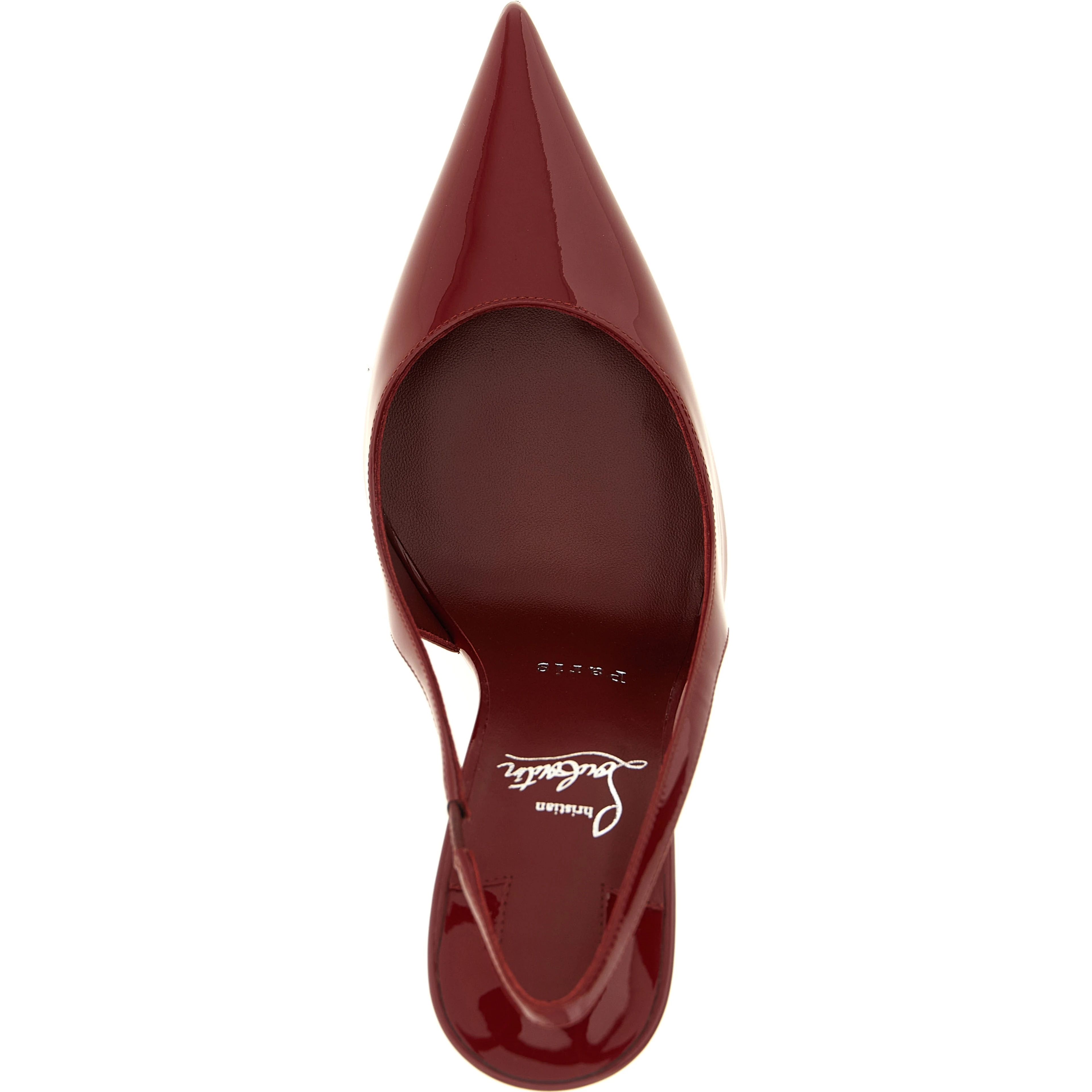 Red Calfskin High Heel Pumps