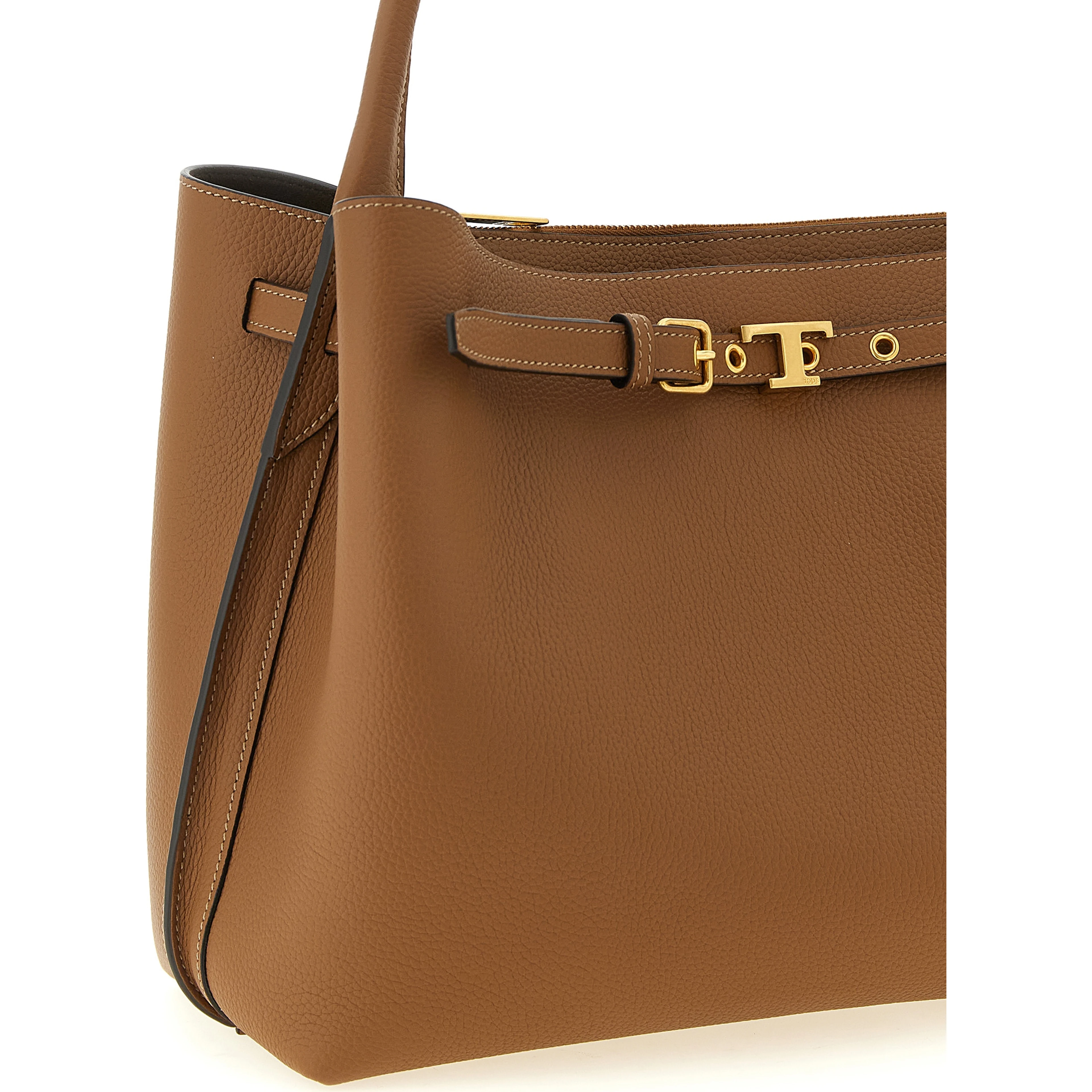 Brown Calfskin Handbag