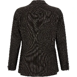 Brown Virgin Wool Blazer