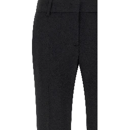 Black Viscose Dress Pants