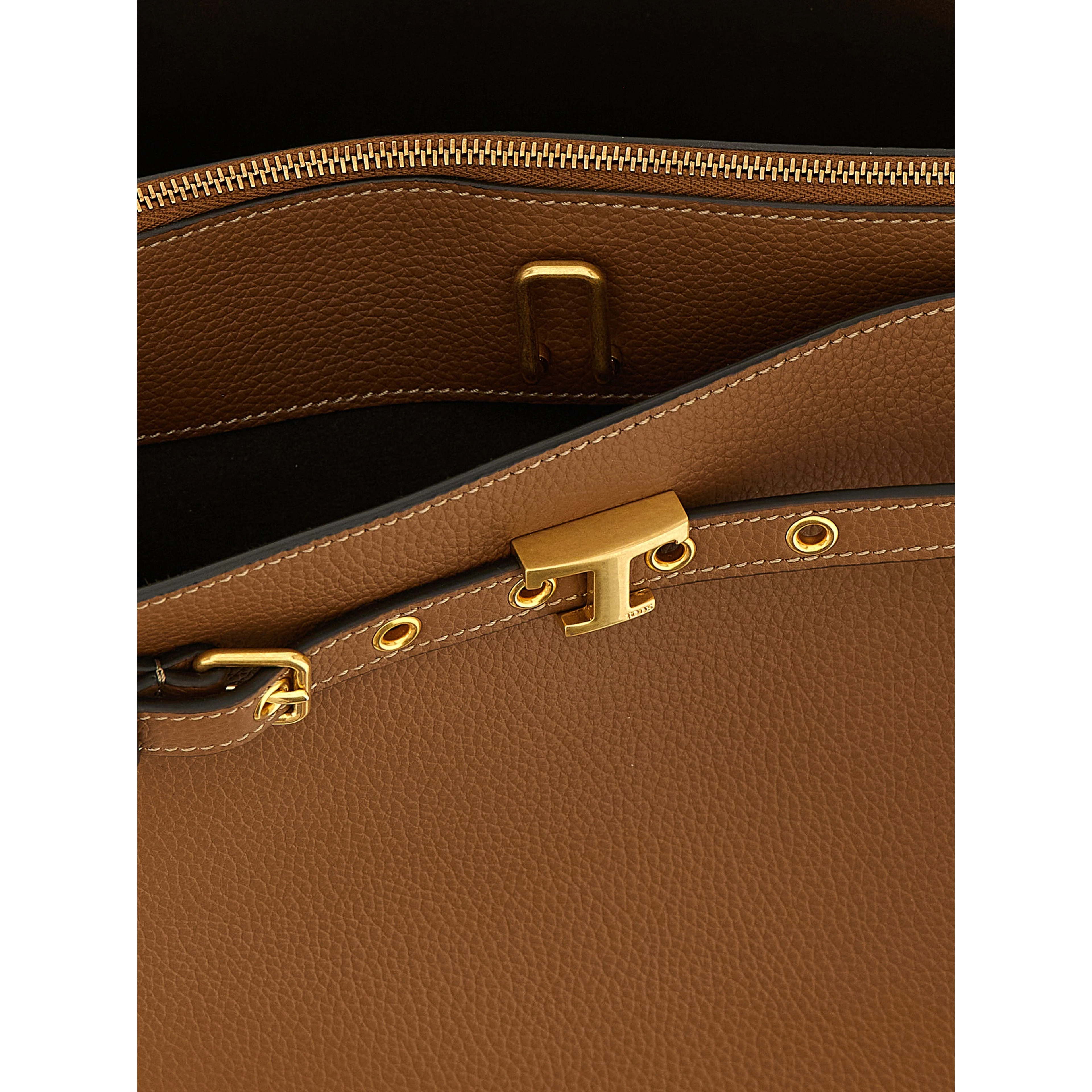 Brown Calfskin Handbag