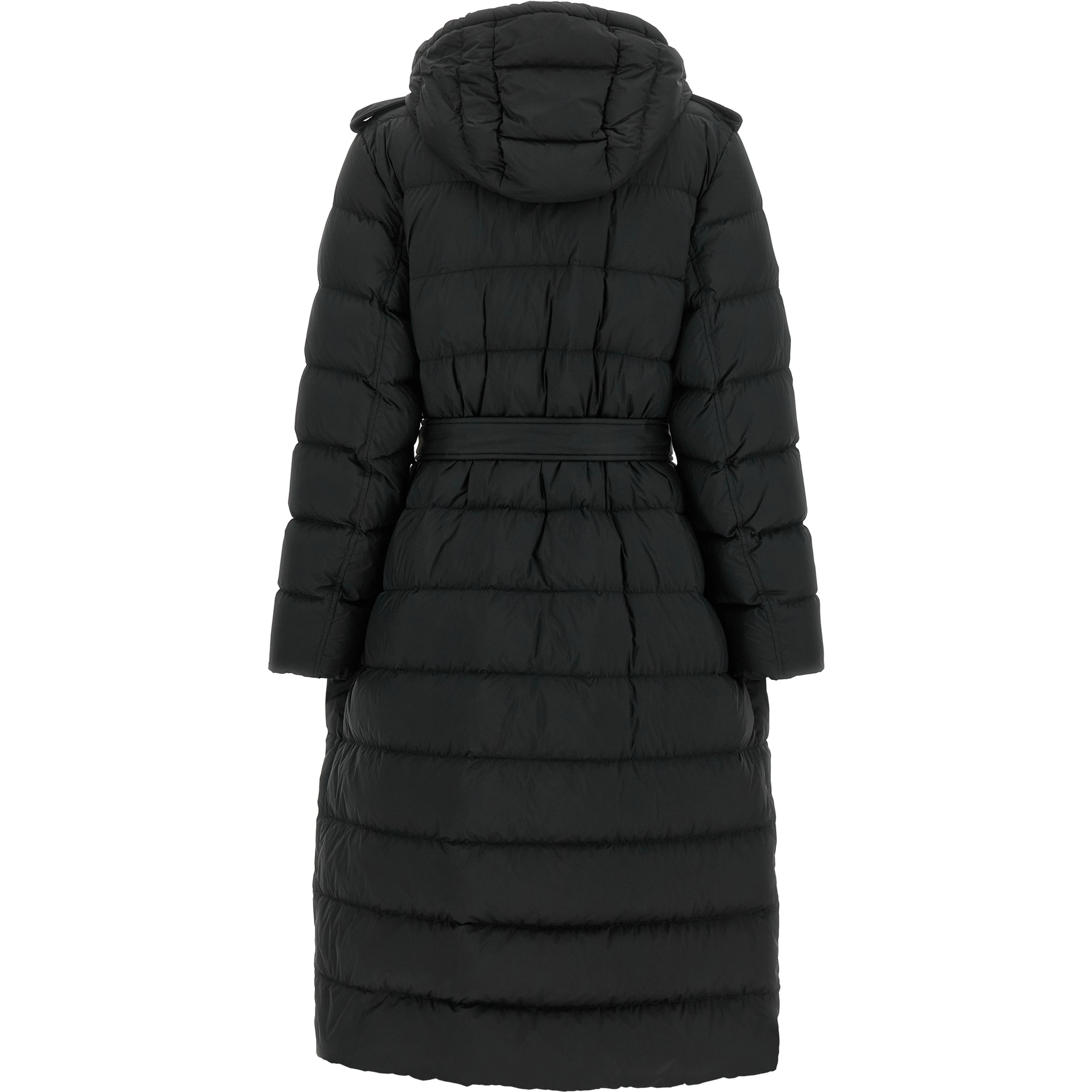Black Polyamide Coat
