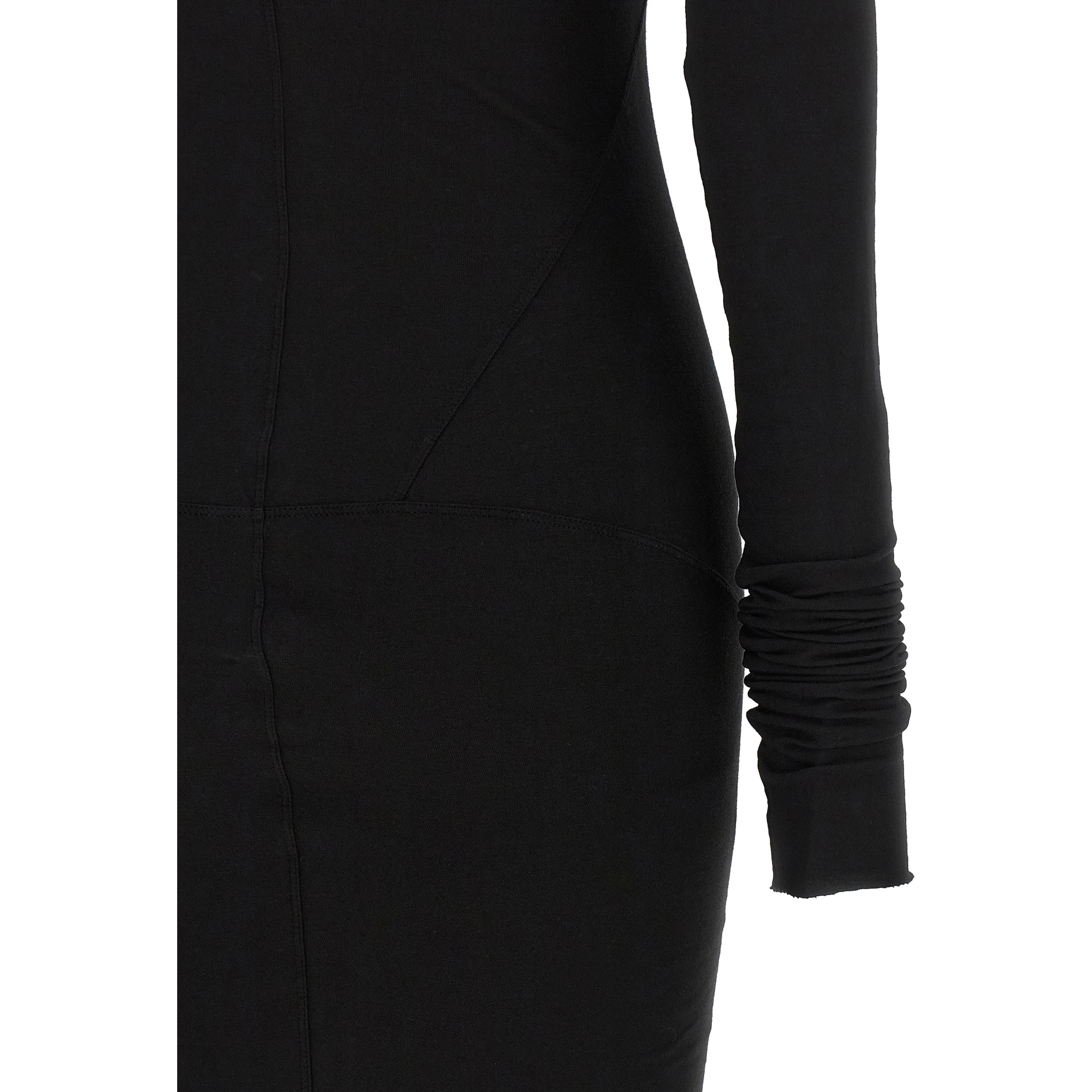 Black Cotton Long Dress