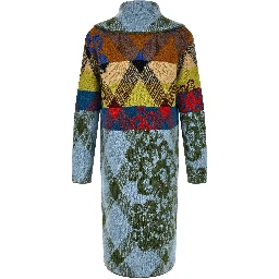 Multicolor Wool Cardigan