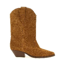 Brown Cowhide Chelsea Boots