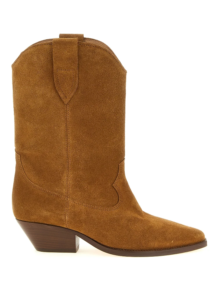 Brown Cowhide Chelsea Boots