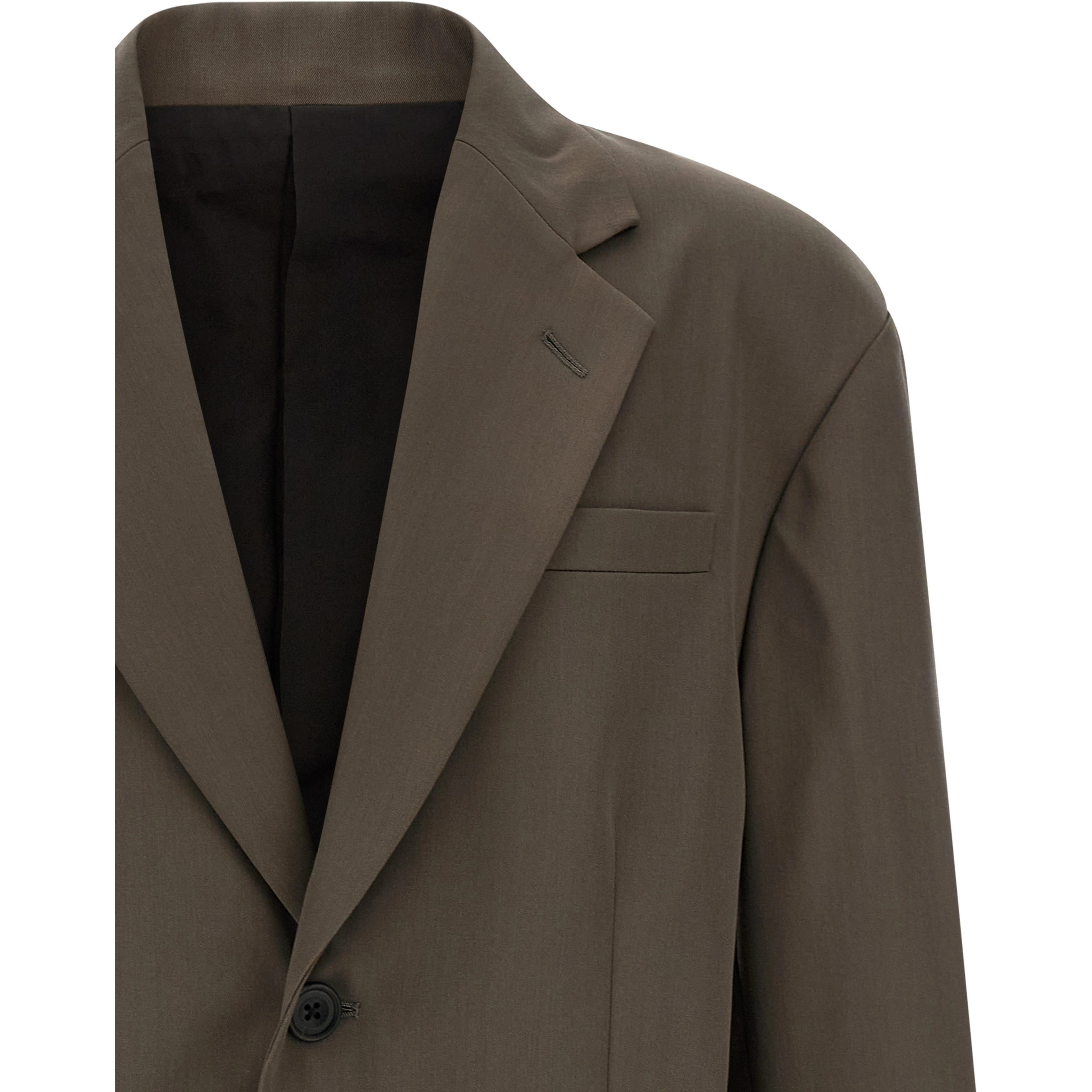 Brown Wool Blazer