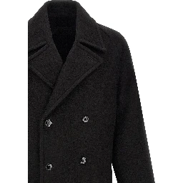 Black Wool Coat