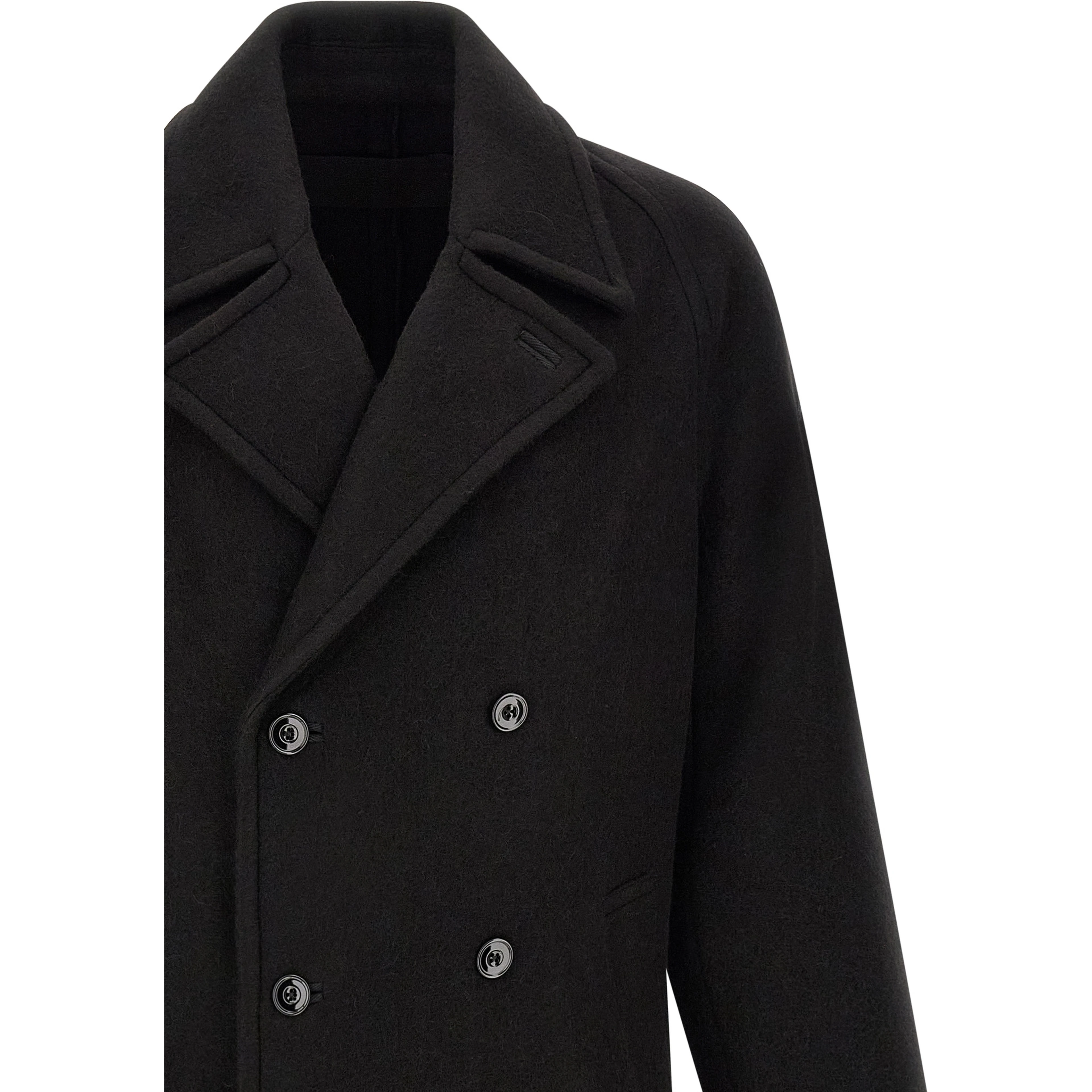 Black Wool Coat