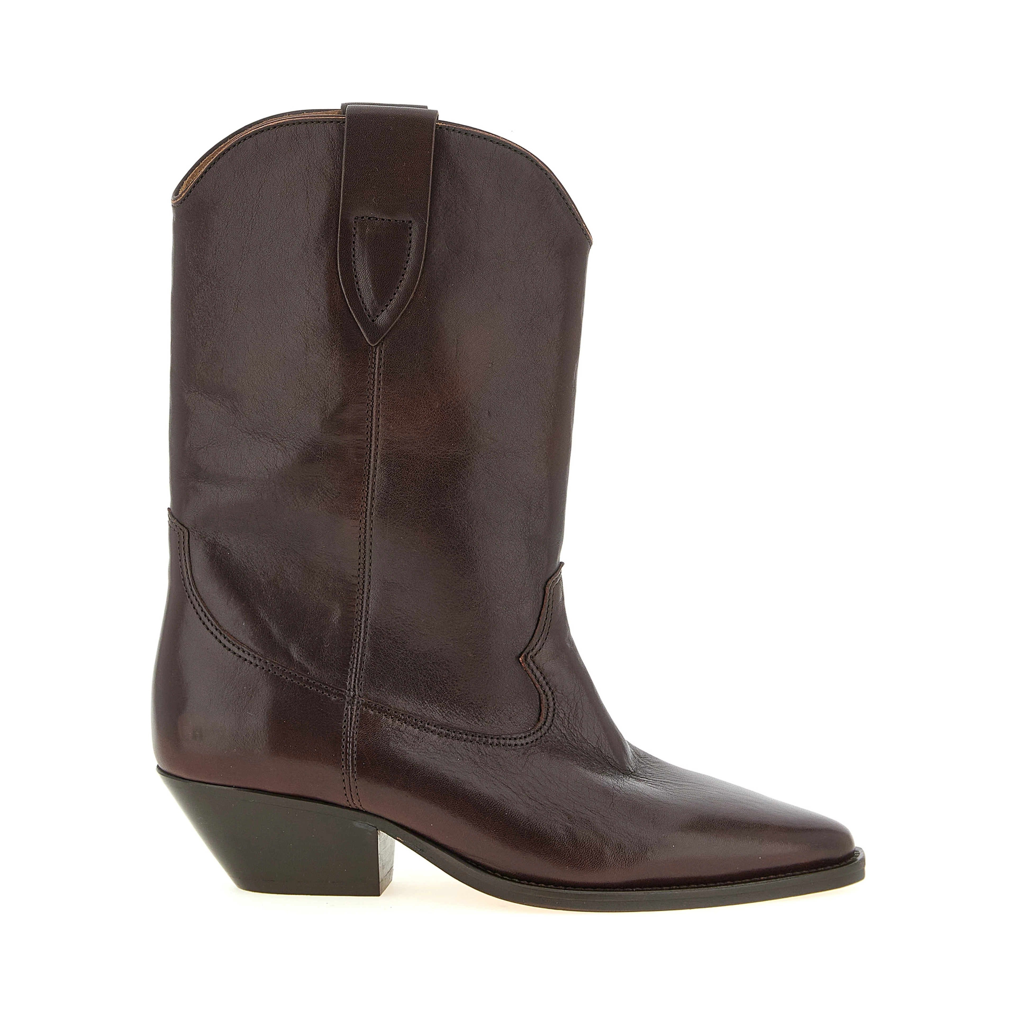 Brown Cowhide Chelsea Boots