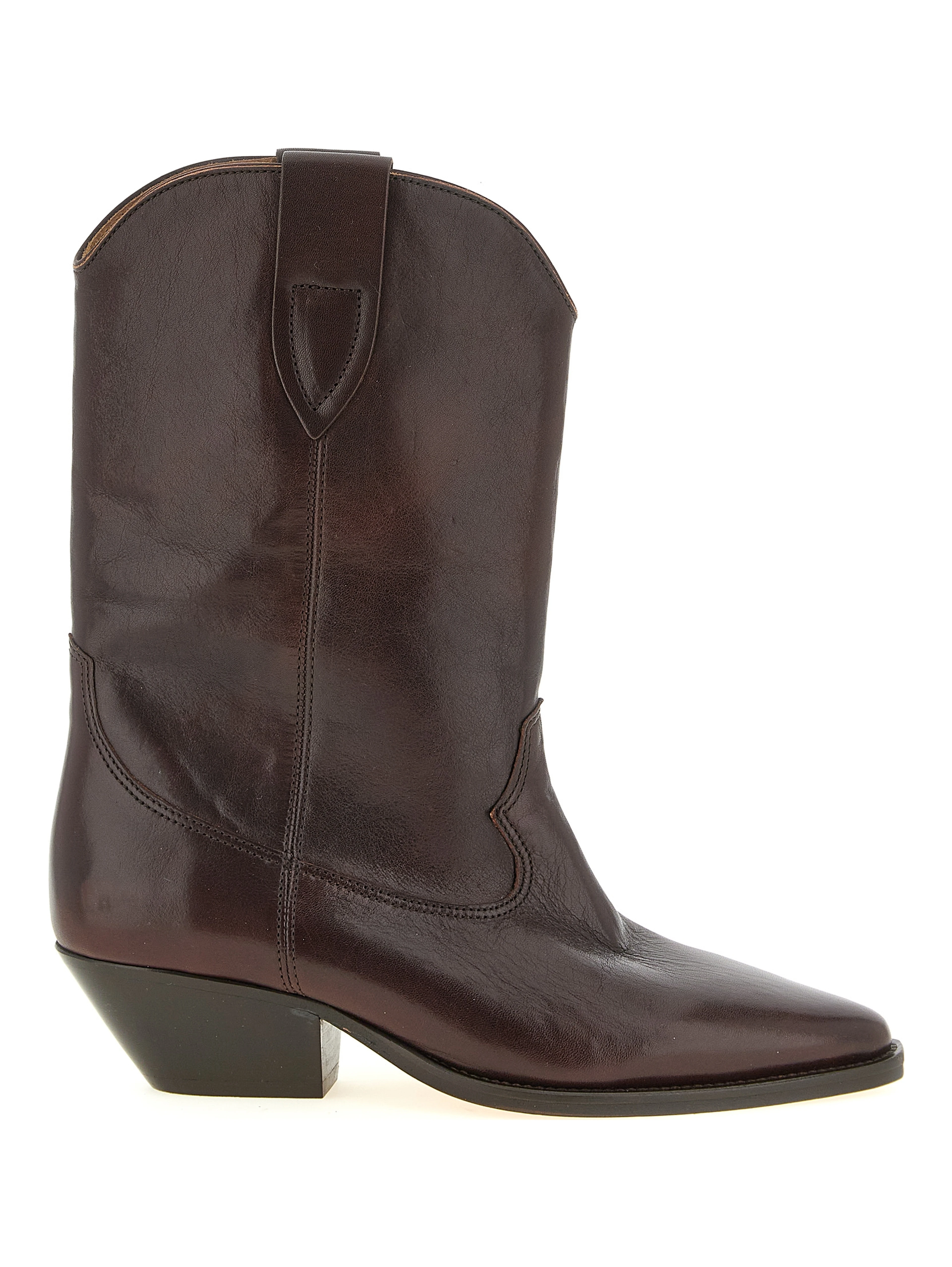 Brown Cowhide Chelsea Boots
