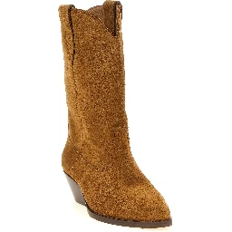 Brown Cowhide Chelsea Boots
