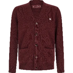 Bordeaux Cashmere Cardigan