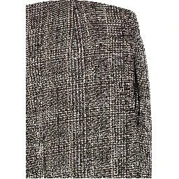 Gray Viscose Casual Pants