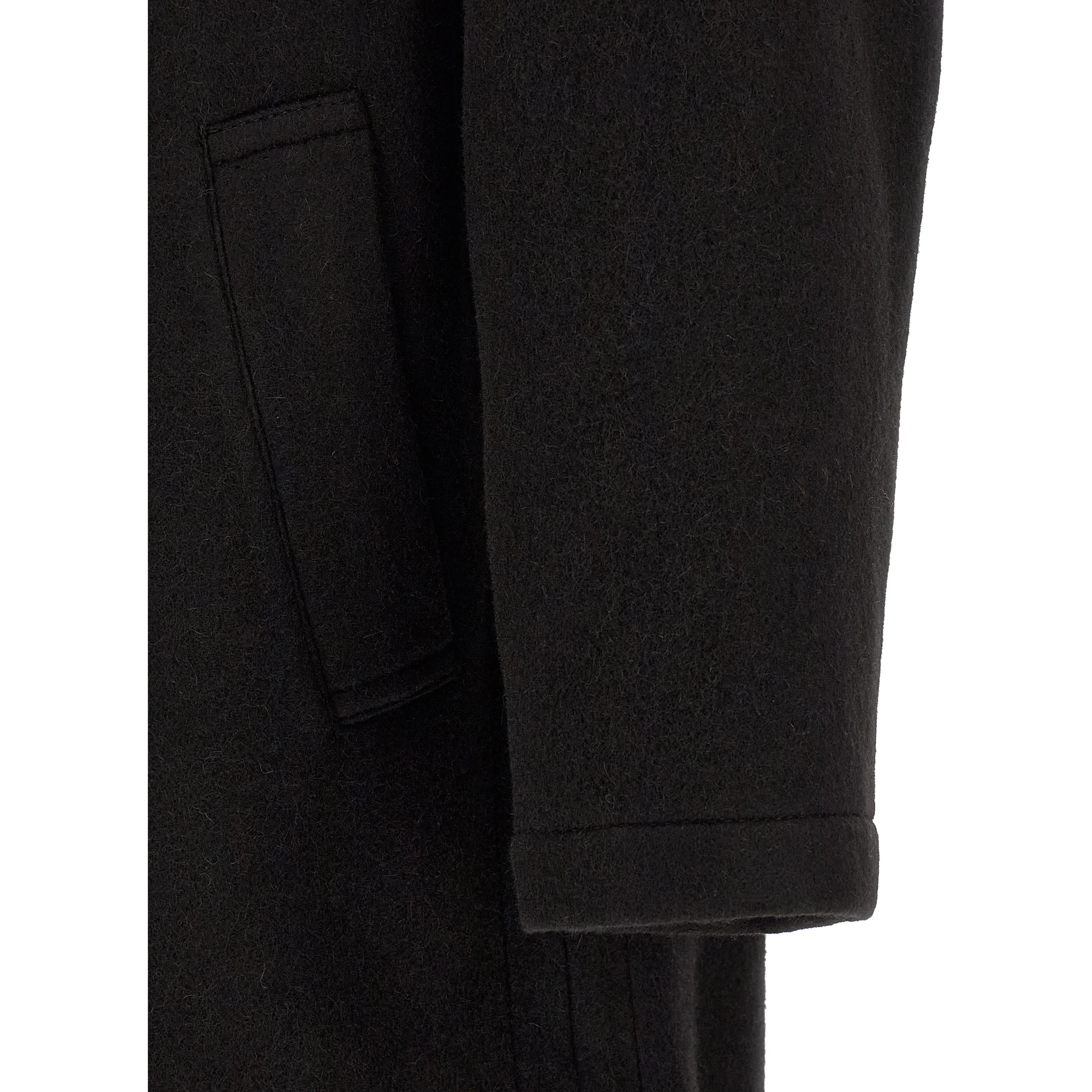 Black Wool Coat
