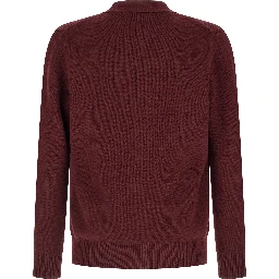 Bordeaux Cashmere Cardigan