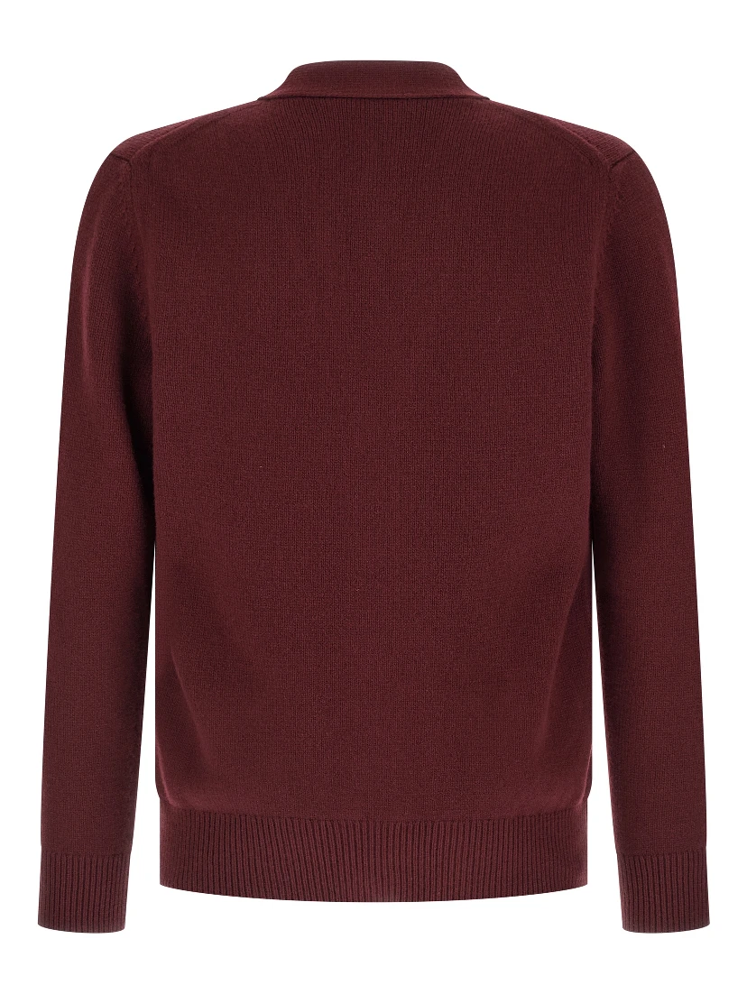 Bordeaux Cashmere Cardigan