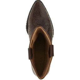 Brown Cowhide Chelsea Boots