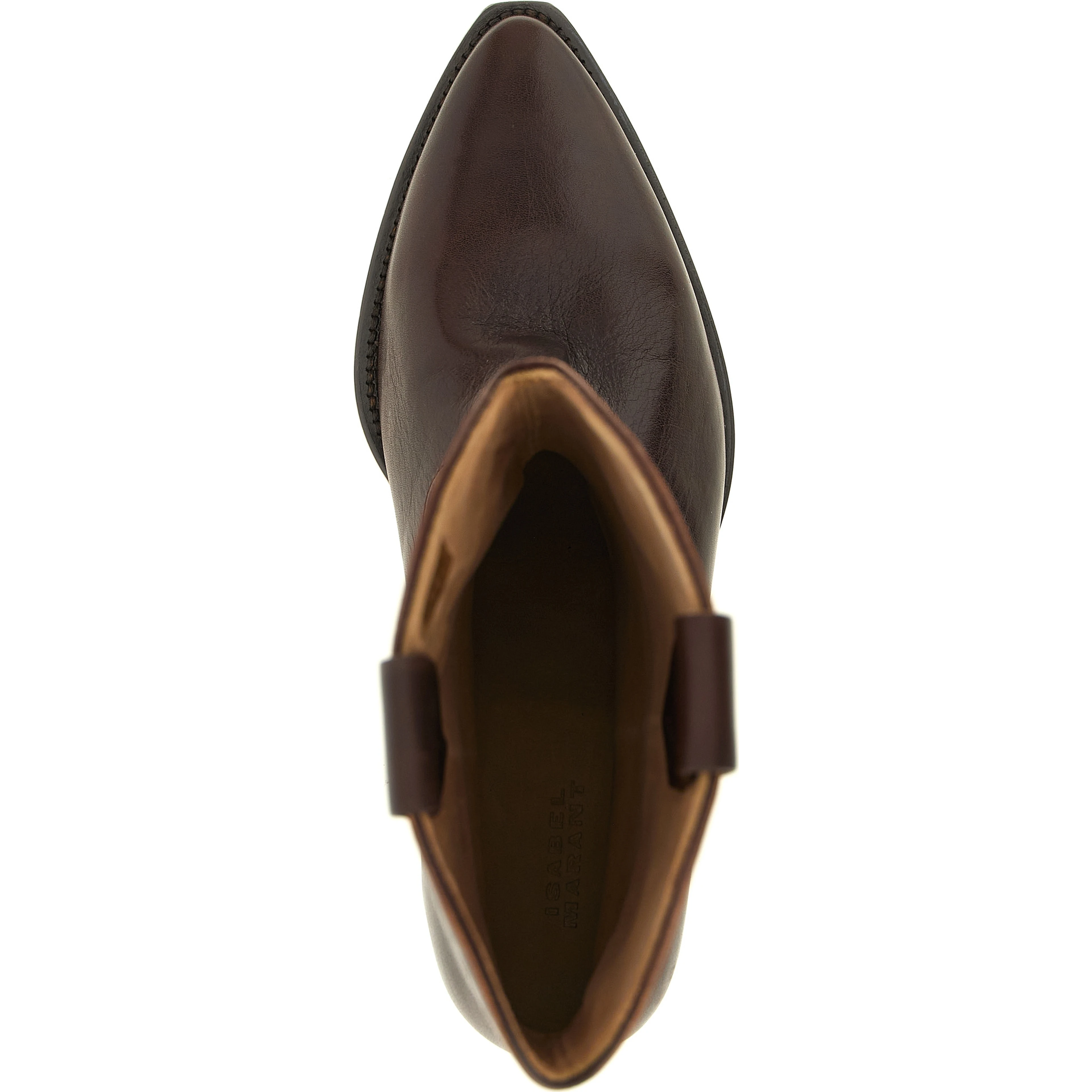 Brown Cowhide Chelsea Boots