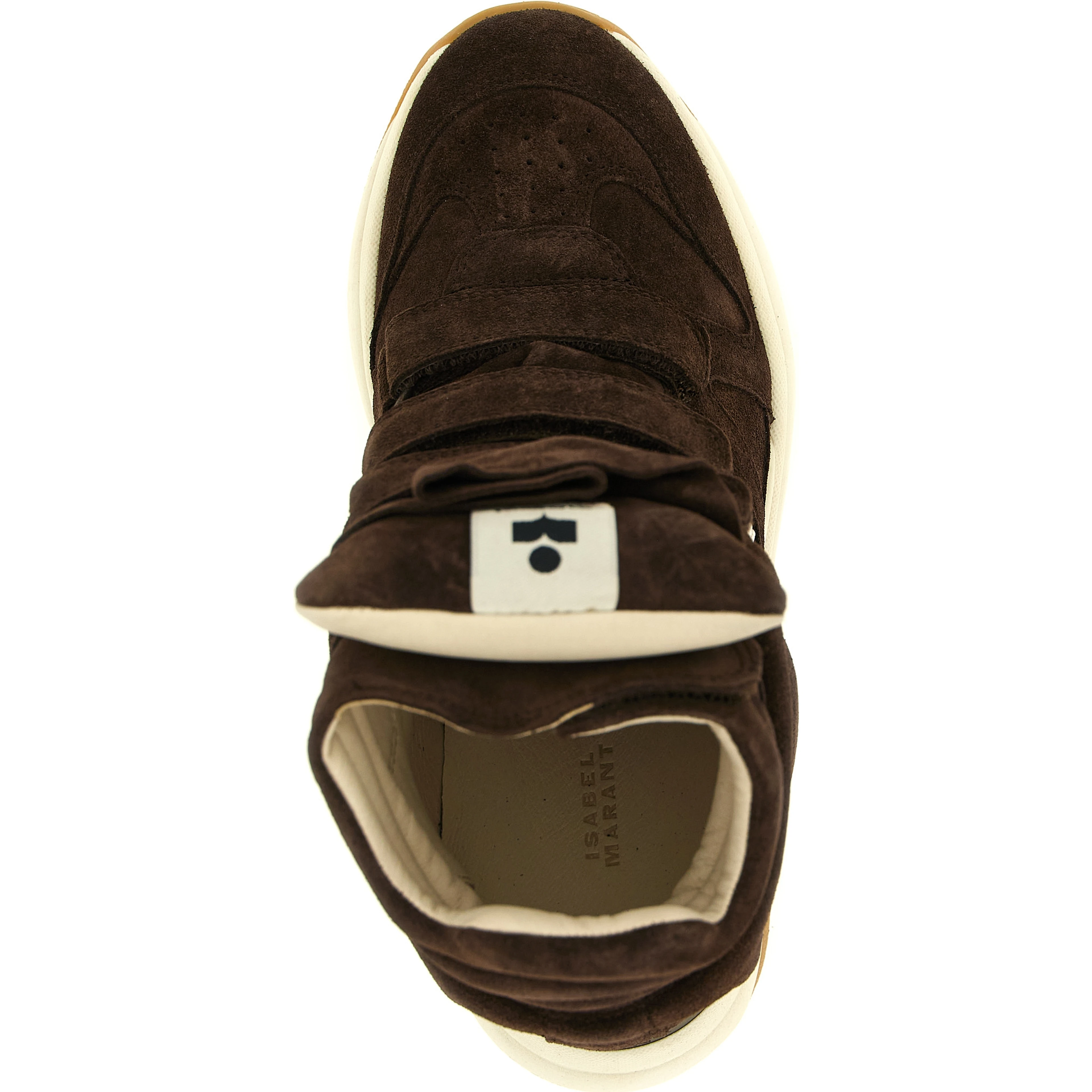 Brown Calfskin Athletic Sneakers