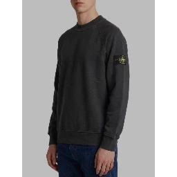 Black crewneck sweatshirt