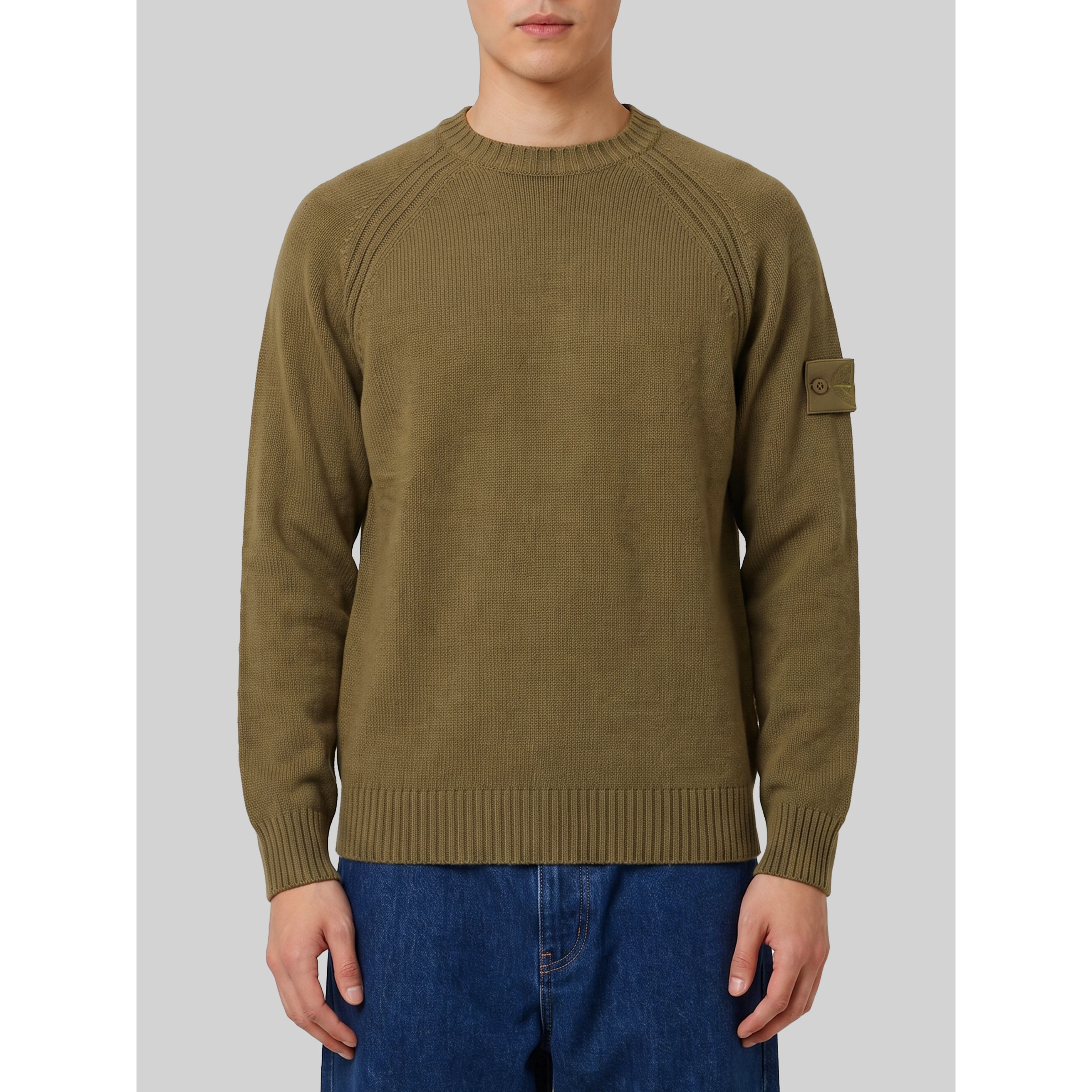 Military green Ghost sweater
