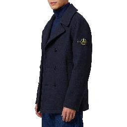 Short Heavy Melton coat