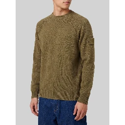 Military green Ghost sweater