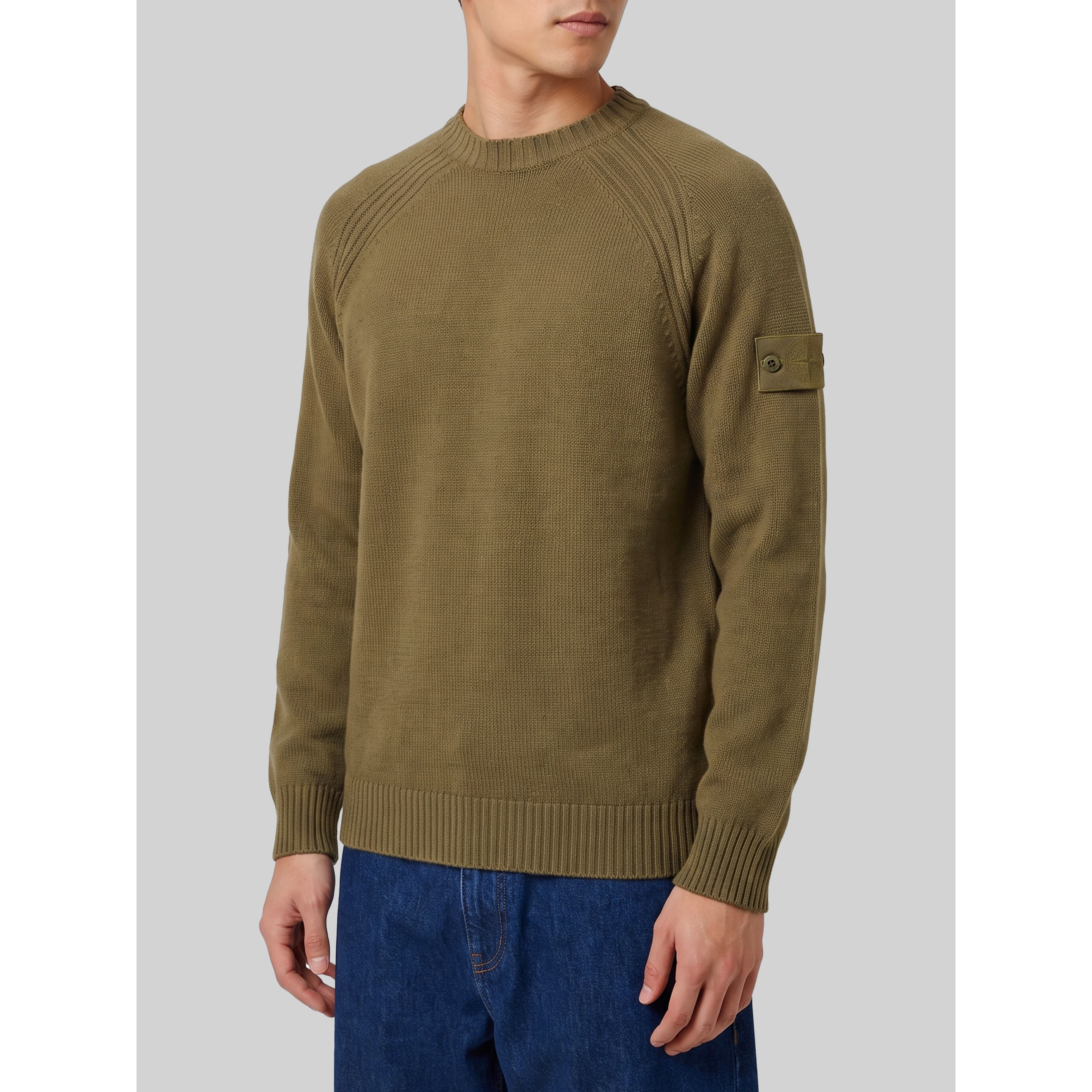 Military green Ghost sweater