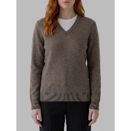 Light gray melange Phora sweater