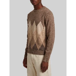 Cashmere crewneck Diamond sweater