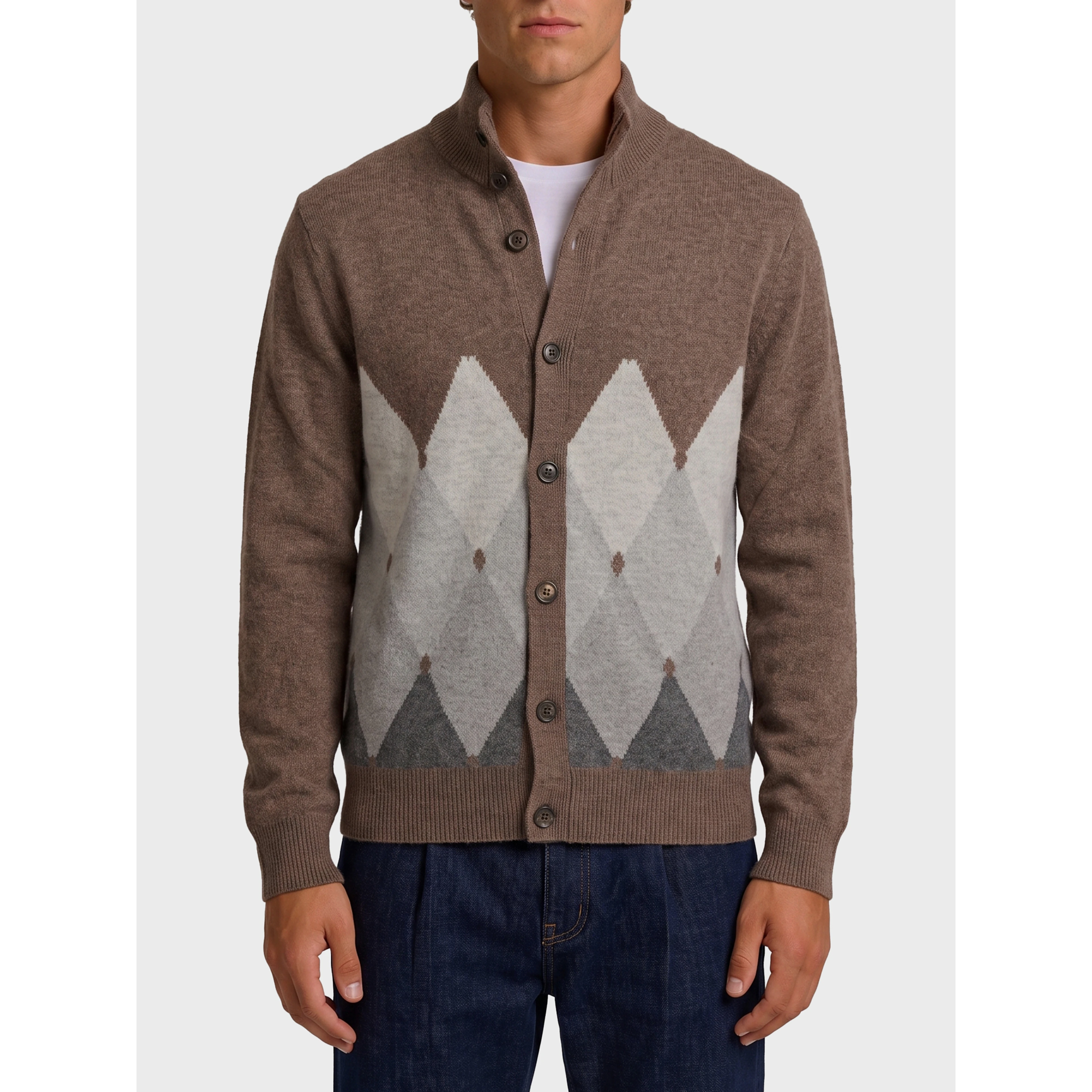 Cashmere Diamond cardigan