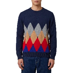 Cashmere crewneck Diamond sweater