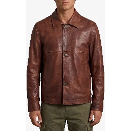 Steep leather jacket