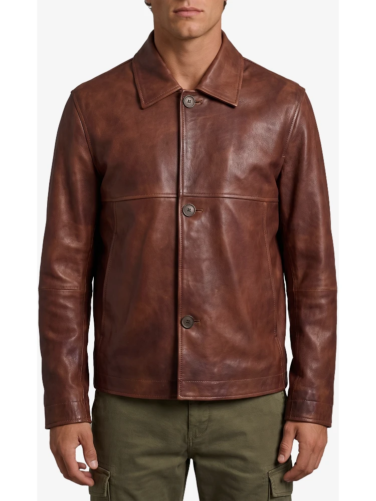 Steep leather jacket