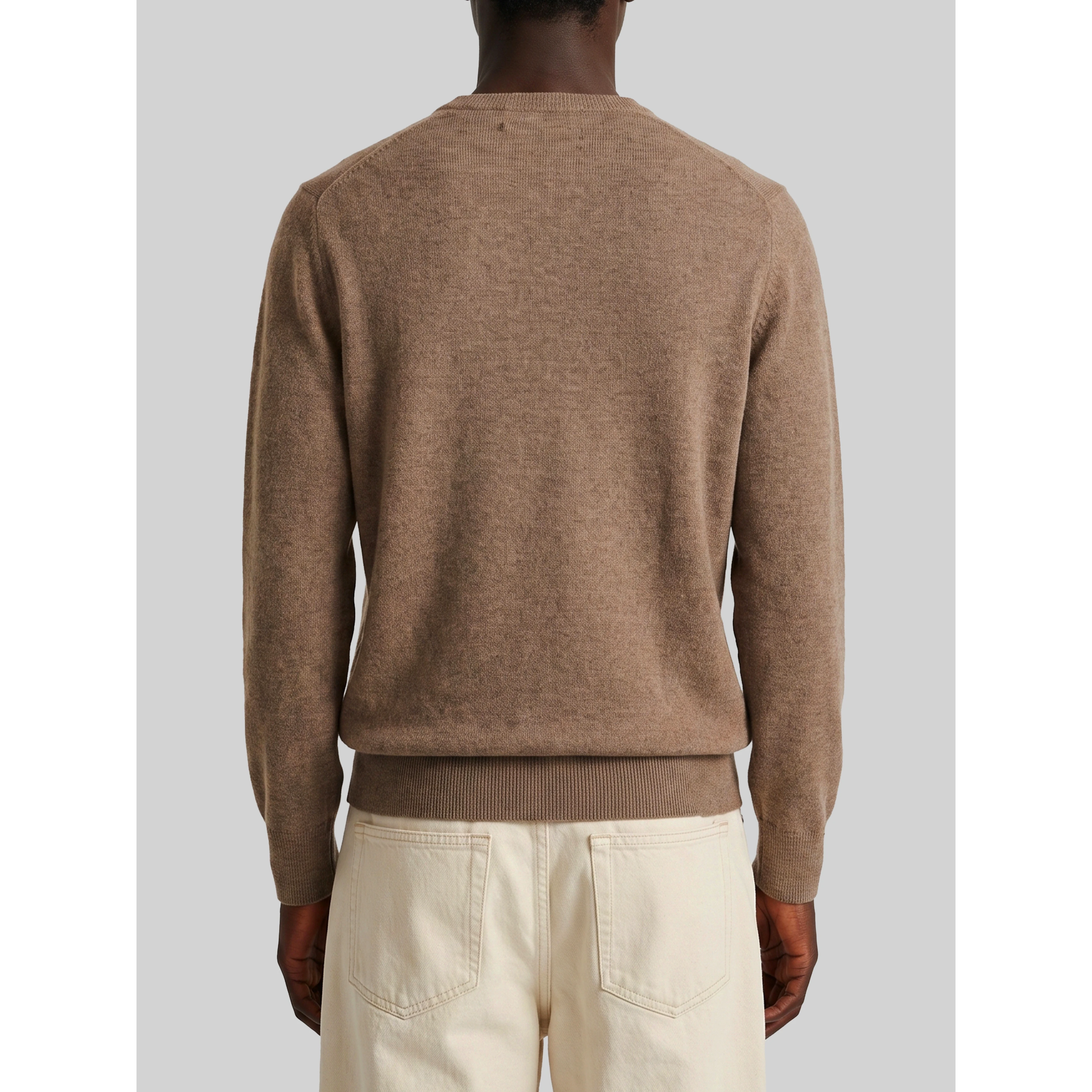 Cashmere crewneck Diamond sweater