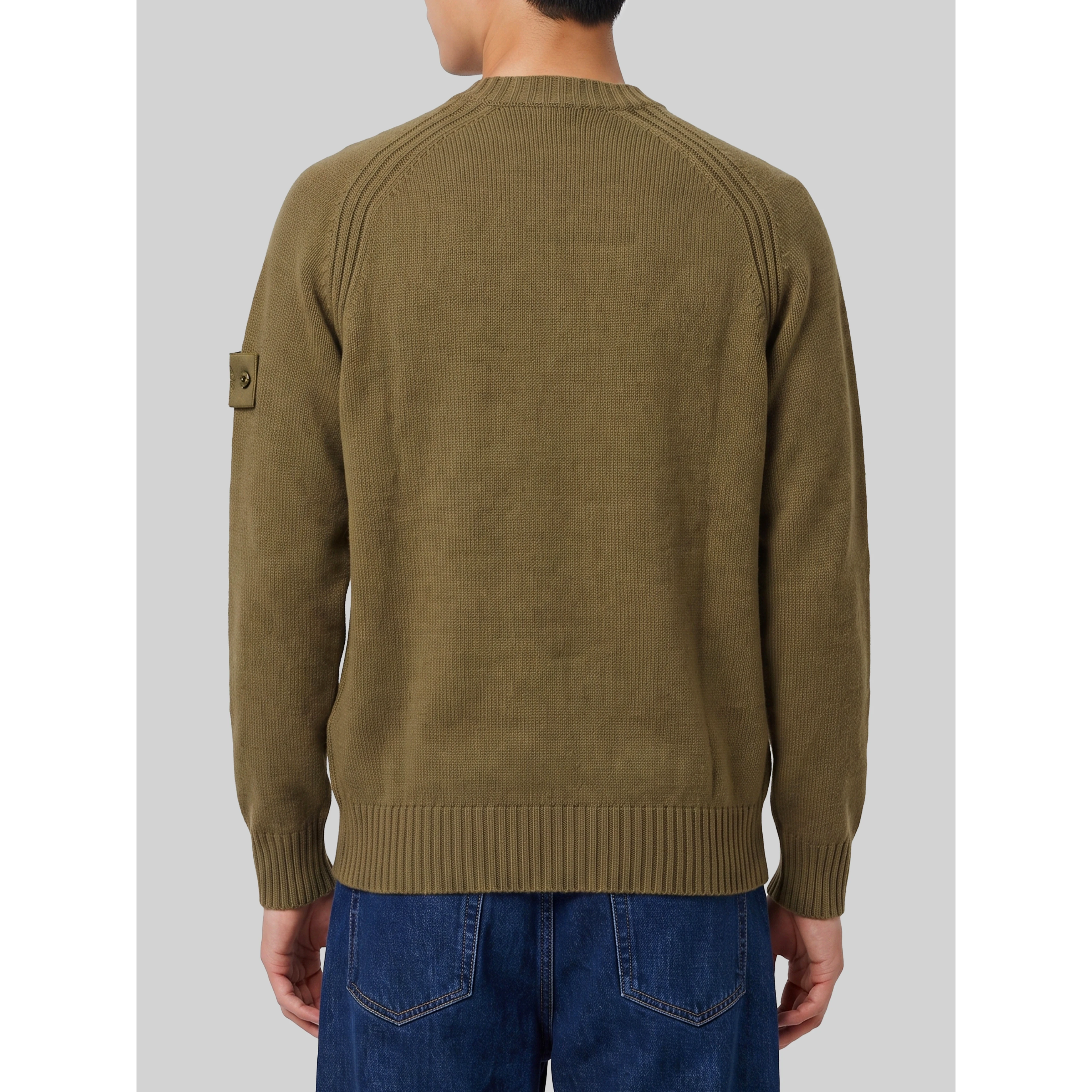Military green Ghost sweater