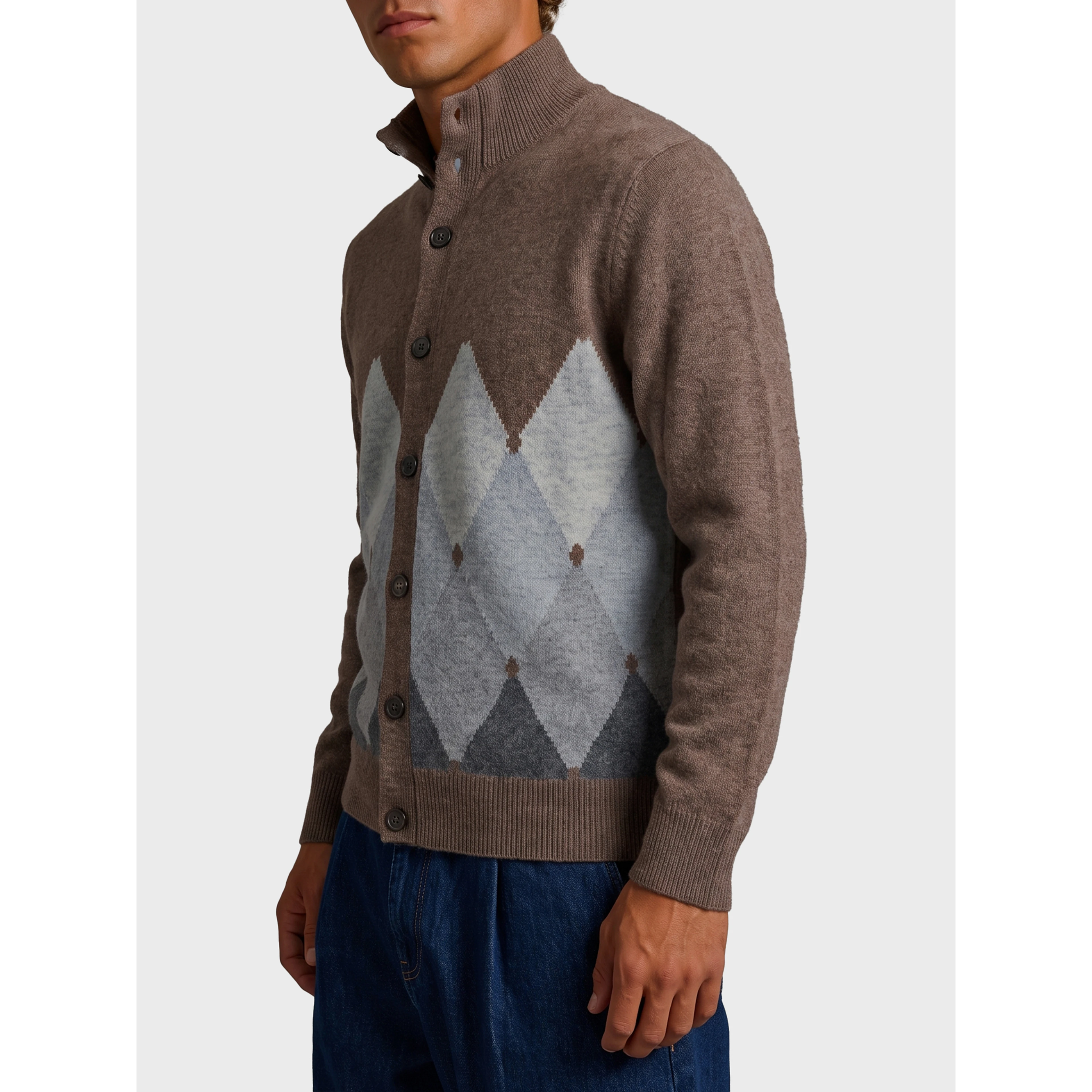 Cashmere Diamond cardigan
