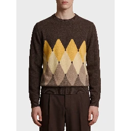 Cashmere crewneck Diamond sweater