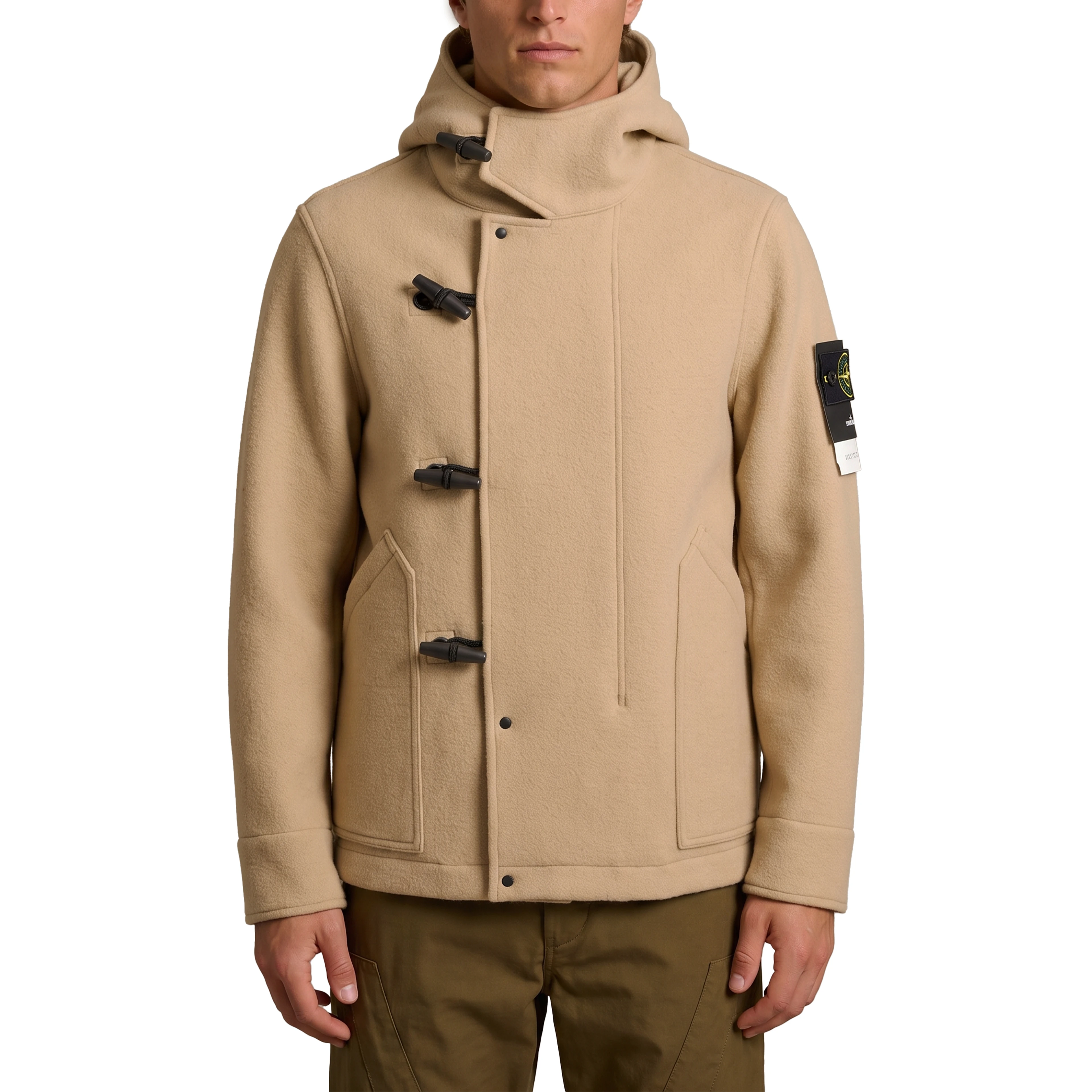 Short Heavy Melton coat