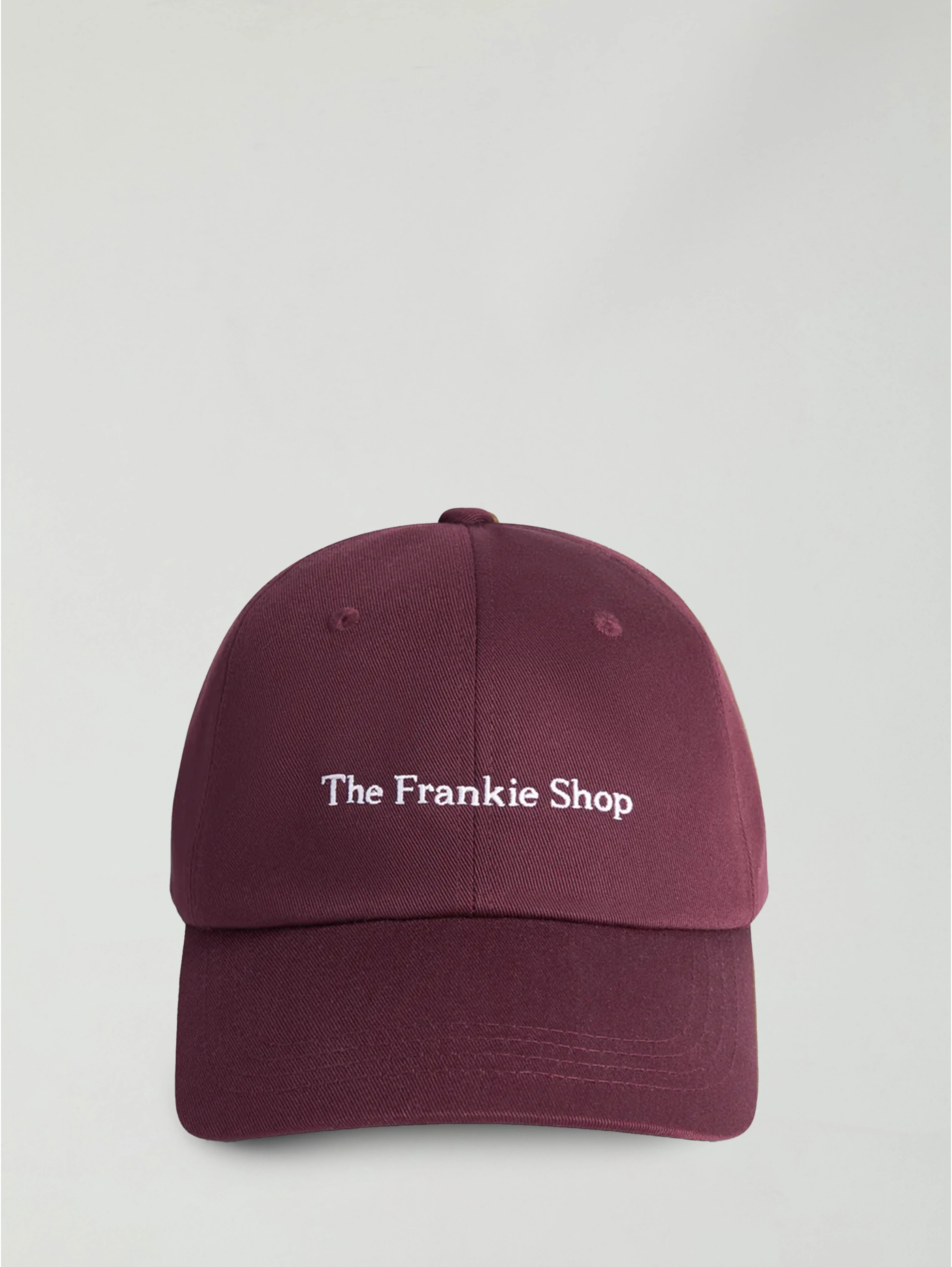 Burgundy Frankie baseball cap