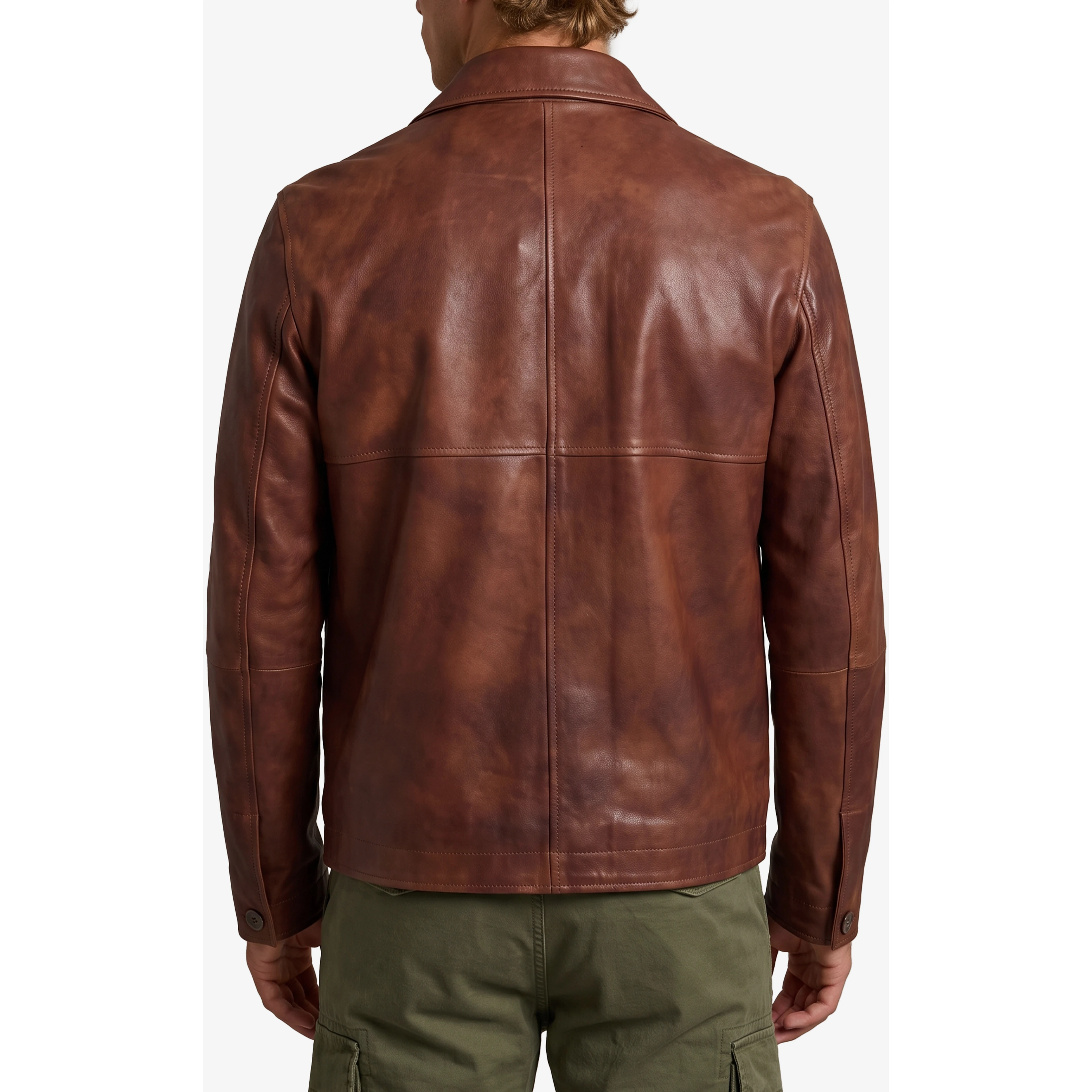 Steep leather jacket