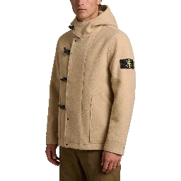 Short Heavy Melton coat