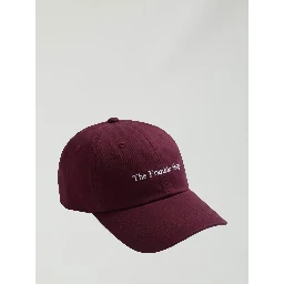 Burgundy Frankie baseball cap