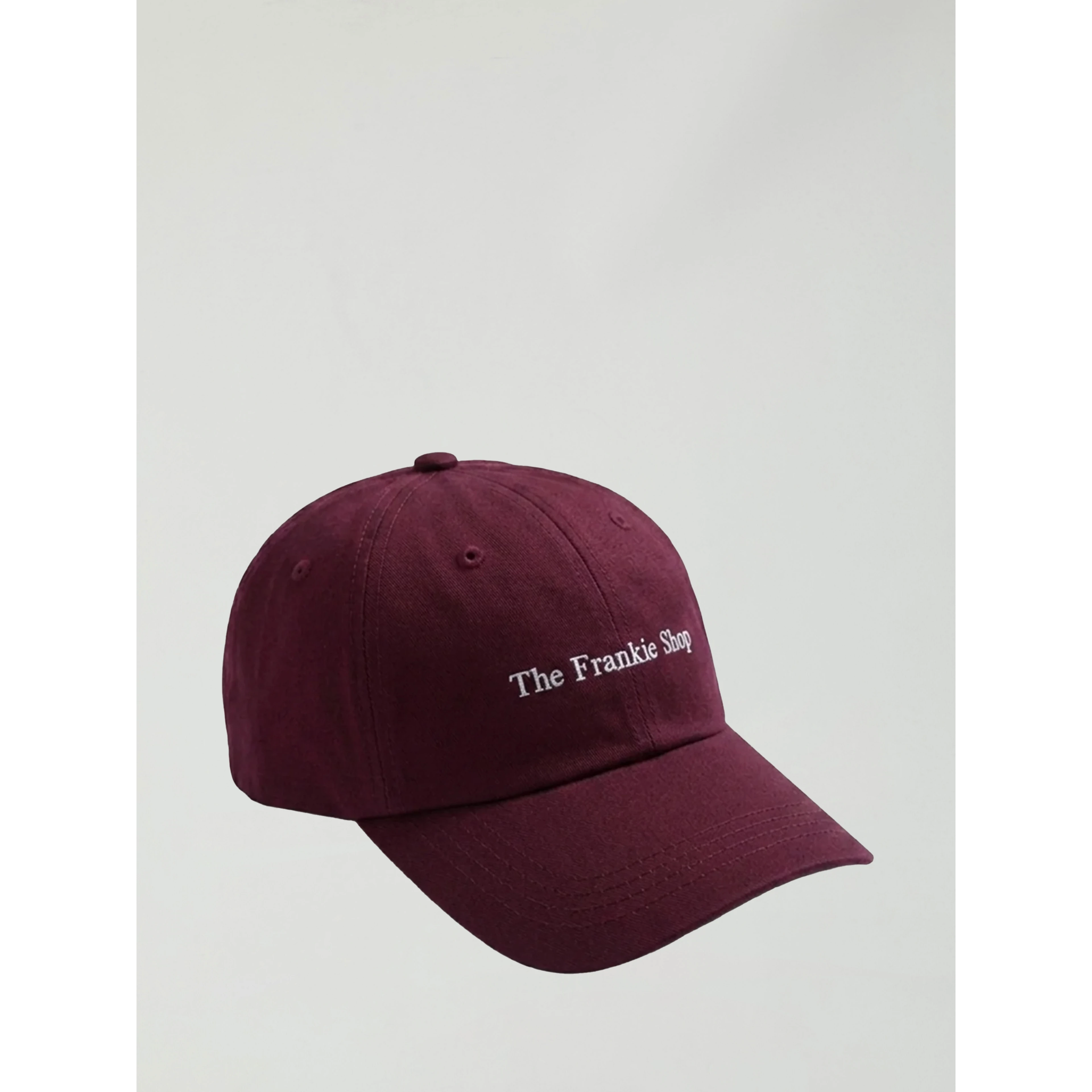 Burgundy Frankie baseball cap