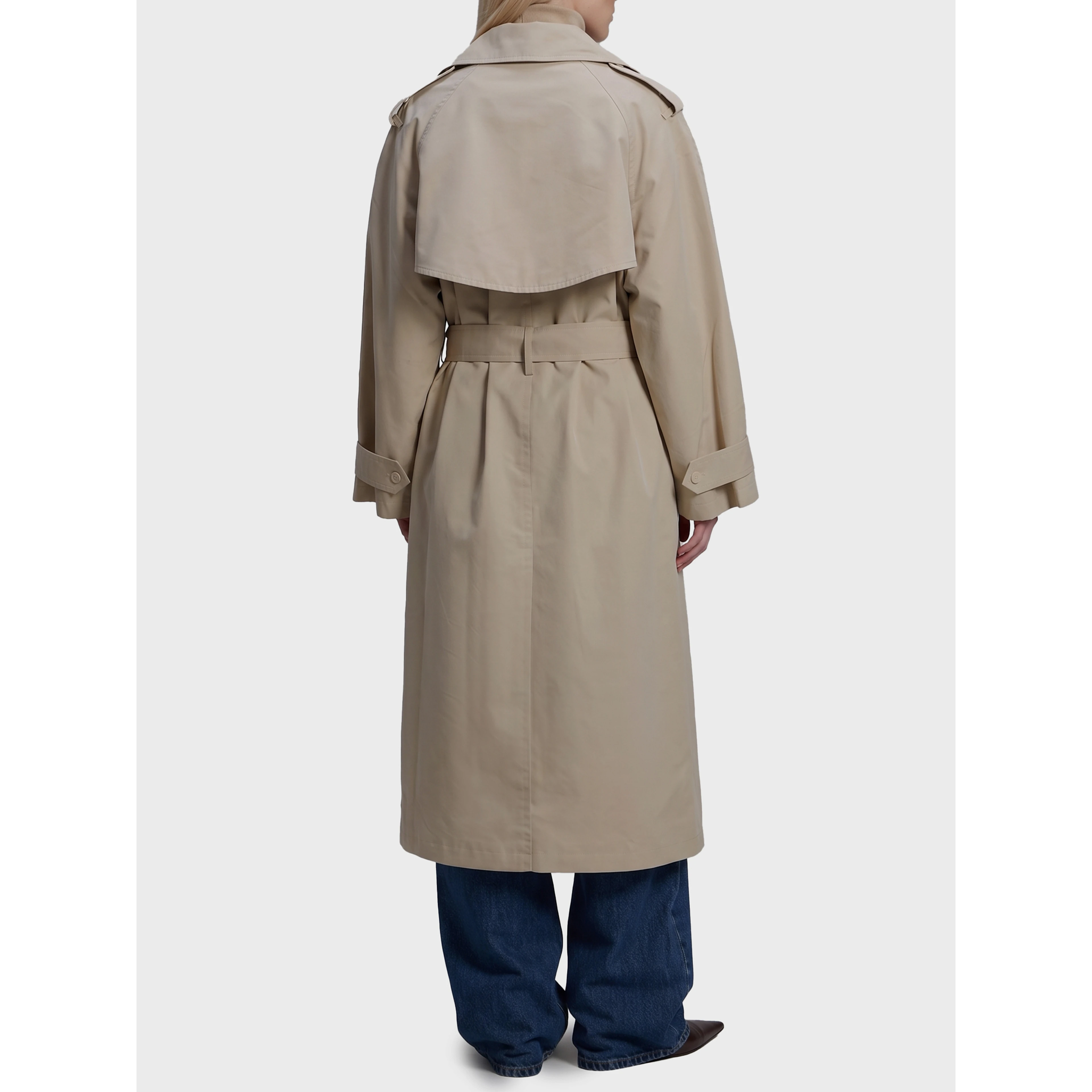 Riva cotton trench coat