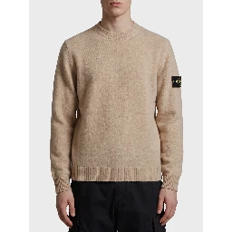 Beige crewneck sweater