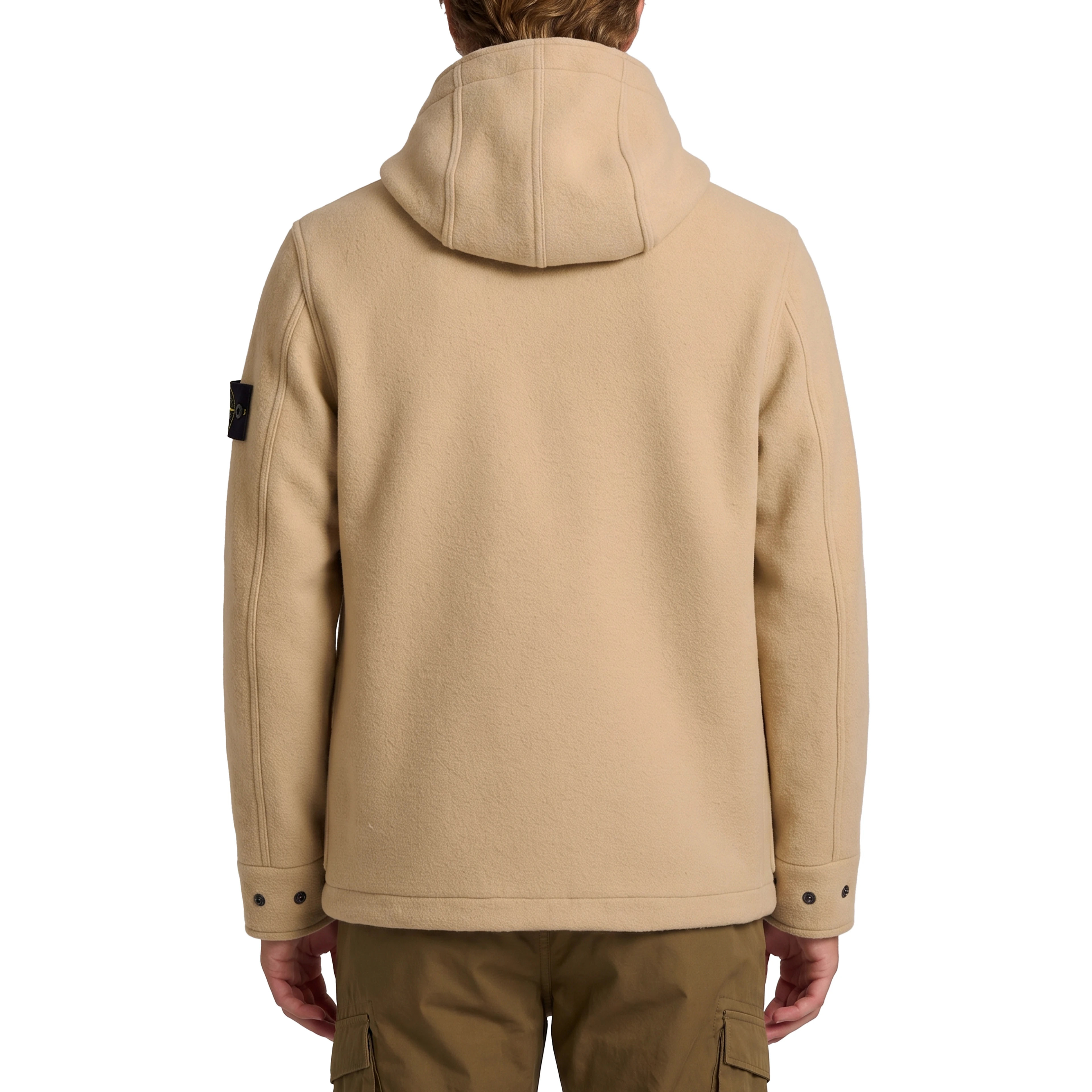 Short Heavy Melton coat