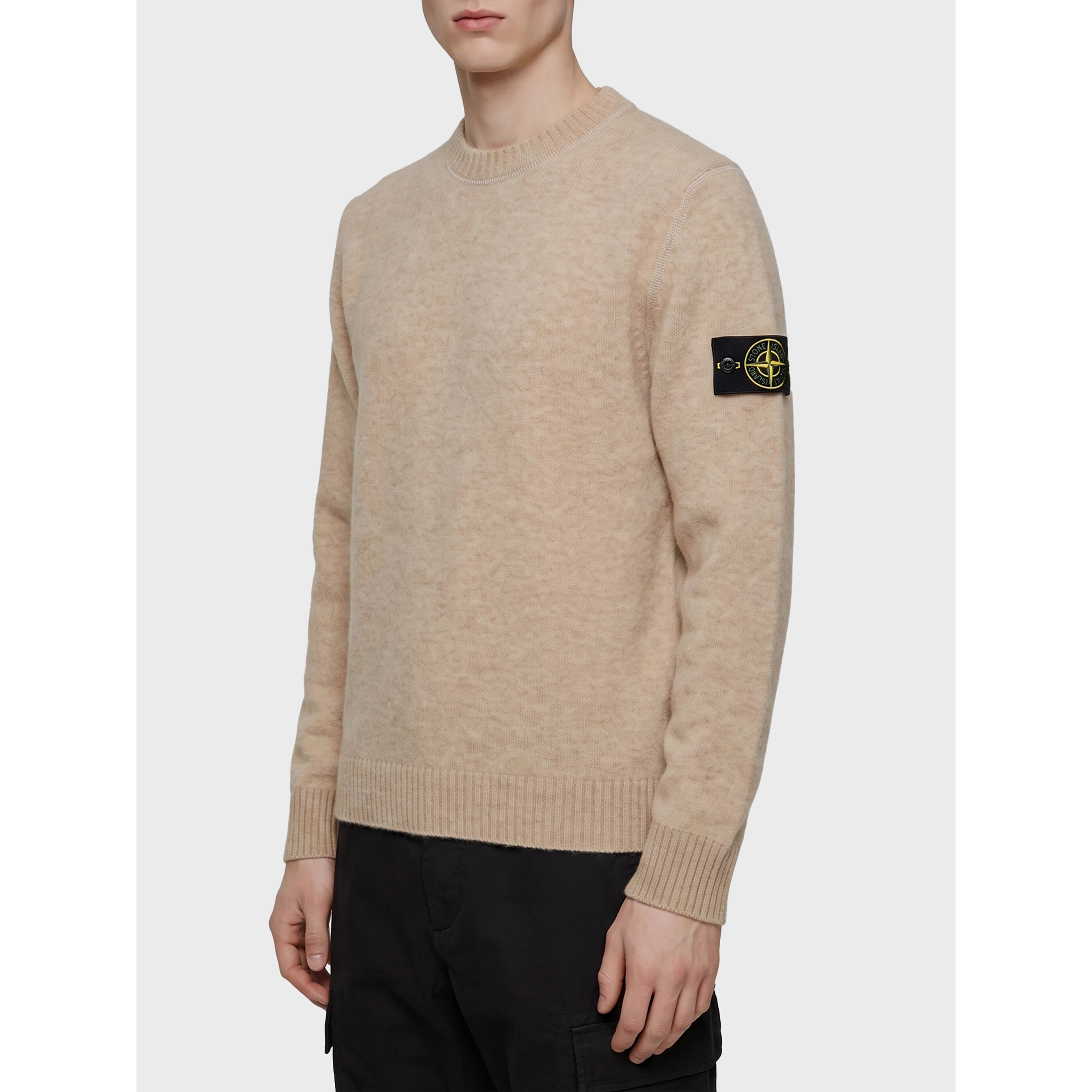Beige crewneck sweater